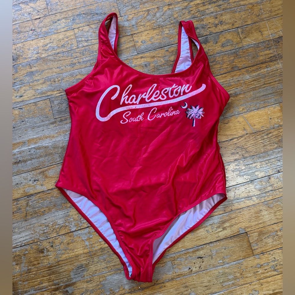 Charleston Women's Red One Piece‎ Swimsuit